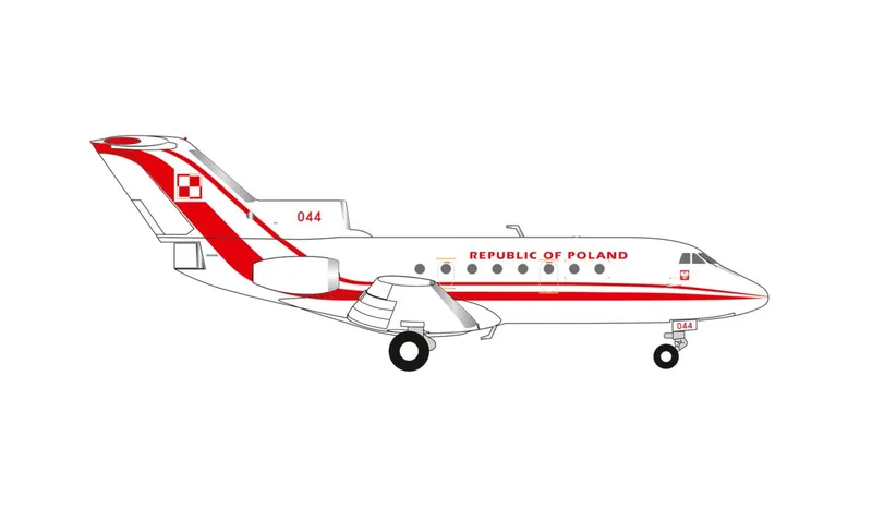 574235 Herpa Republic of Poland / ポーランド共和国 Yak-40 044 1:200 予約