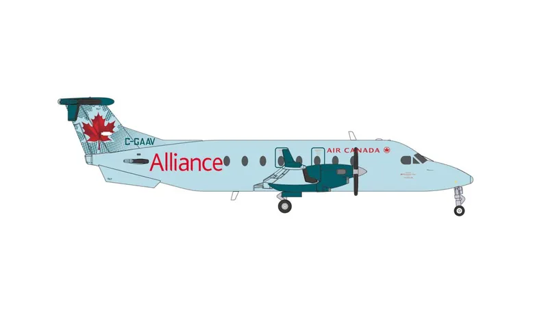 574273 Herpa Air Canada / エア・カナダ ビーチクラフト 1900D C-GAAV Alliance 1:200 予約