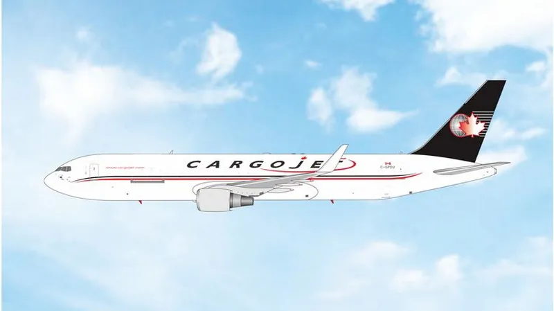 12129 Phoenix Cargojet Airways / カーゴジェット・エアウェイズ 767-300ER - winglet C-GPDJ 1:400 予約