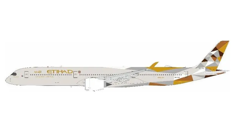 350XEY1126 IN Flight200 Etihad Airways / エティハド航空 A350-1000 A6-XWF スタンド付き 1:200 予約 IN Flight200 1:200 ETIHAD AIRWAYS / エティハド航空 A350-1000 亜鉛ダイキャスト製