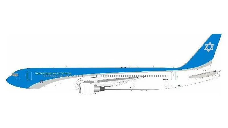 763IDF0526 IN Flight200 Israeli Air Force IAF / イスラエル空軍 767-300ER 4X-ISR スタンド付き 1:200 予約 IN Flight200 1:200 Israeli Air Force IAF / イスラエル空軍 767-300 亜鉛ダイキャスト製