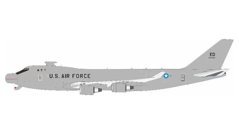 AL1USAF001 IN Flight200 U.S. Air Force / アメリカ空軍 747-400F 00-0001 スタンド付き 1:200 予約