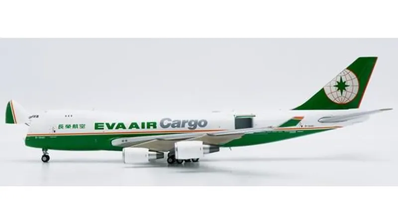 XX40262C JC WING EVA AIR CARGO / エバー航空 カーゴ/エヴァエアカーゴ/長栄航空 747-400F B-16481 開閉選択式 1:400 予約 JC WING 1:400 EVA AIR CARGO / エバー航空 カーゴ/エヴァエアカーゴ/長栄航空 747-400F 亜鉛ダイキャスト製