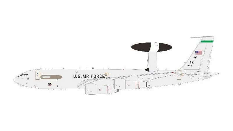 E3BUSAF675 IN Flight200 U.S. Air Force / アメリカ空軍 E-3B Sentry 73-1675 スタンド付き 1:200 予約