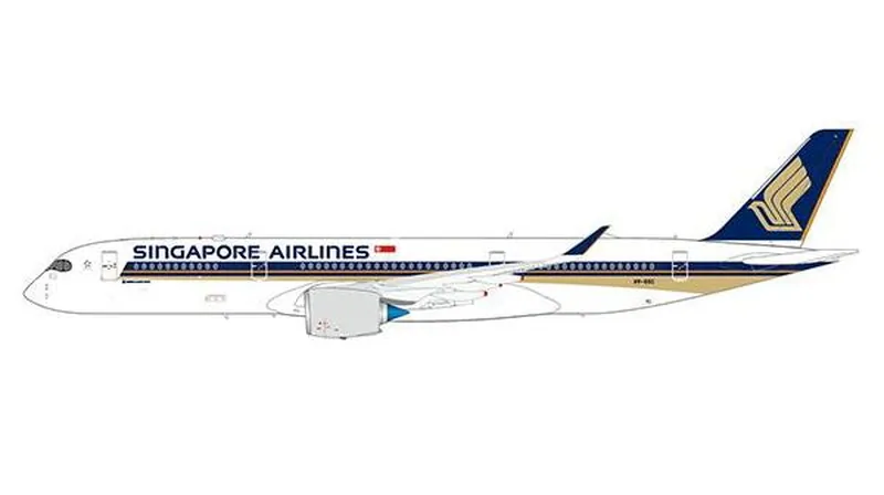 XX20877 JC WING Singapore Airlines / シンガポール航空 A350-900XWB 9V-SGC スタンド付 1:200 予約