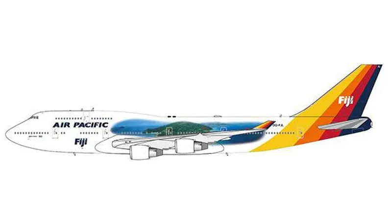 XX40772 JC WING Air Pacific / エア パシフィック Island of Viti Levu 747-400 DQ-FJL 1:400 予約