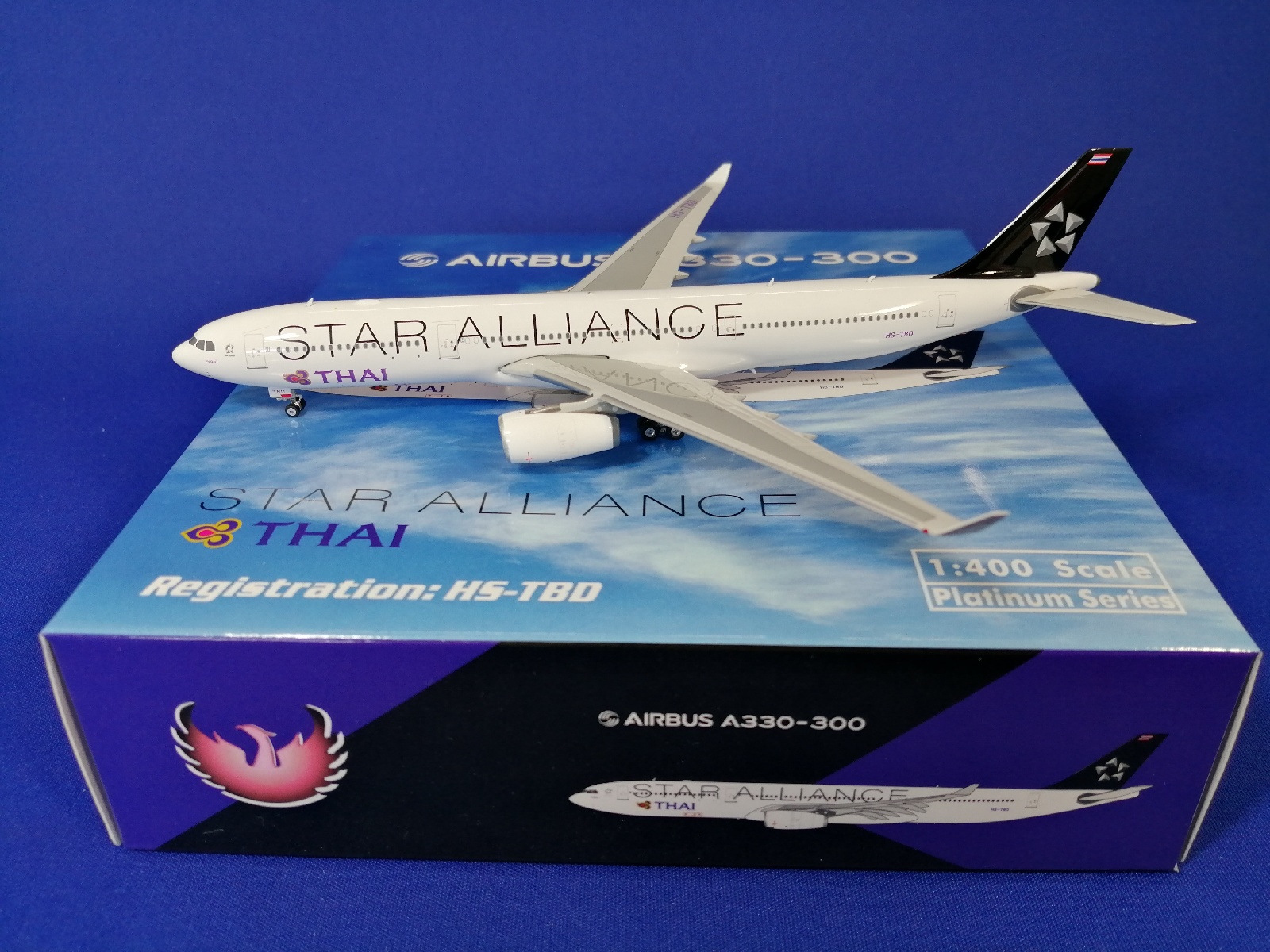 11616 Phoenix Thai star alliance A330-300 HS-TBD 1:400　完売しました