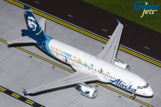 G2ASA1047 GEMINI 200 Alaska A320-200 N854VA Fly With Pride 1:200 お取り寄せ