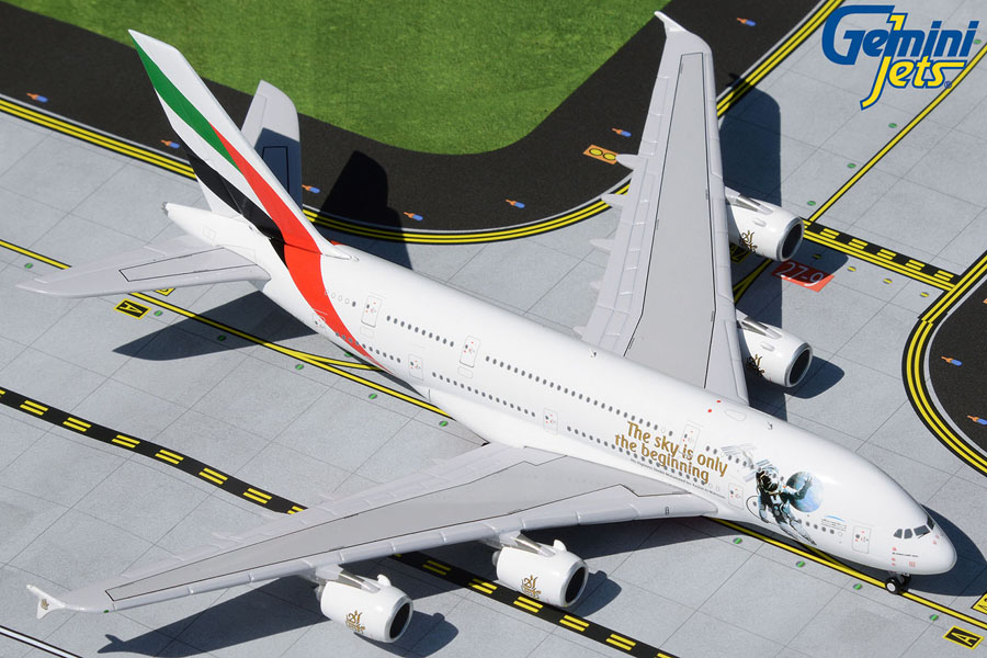 GJUAE1924 GEMINI JETS Emirates A380 A6-EEH UAE in Space 1:400 メーカー完売