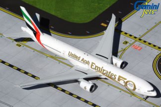 GJUAE2050 GEMINI JETS Emirates B777-300ER A6-EGE 50th 1:400