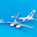 NH40079 全日空商事特注品 ANA A380 ブルー JA381A GSE2点付 1:400 