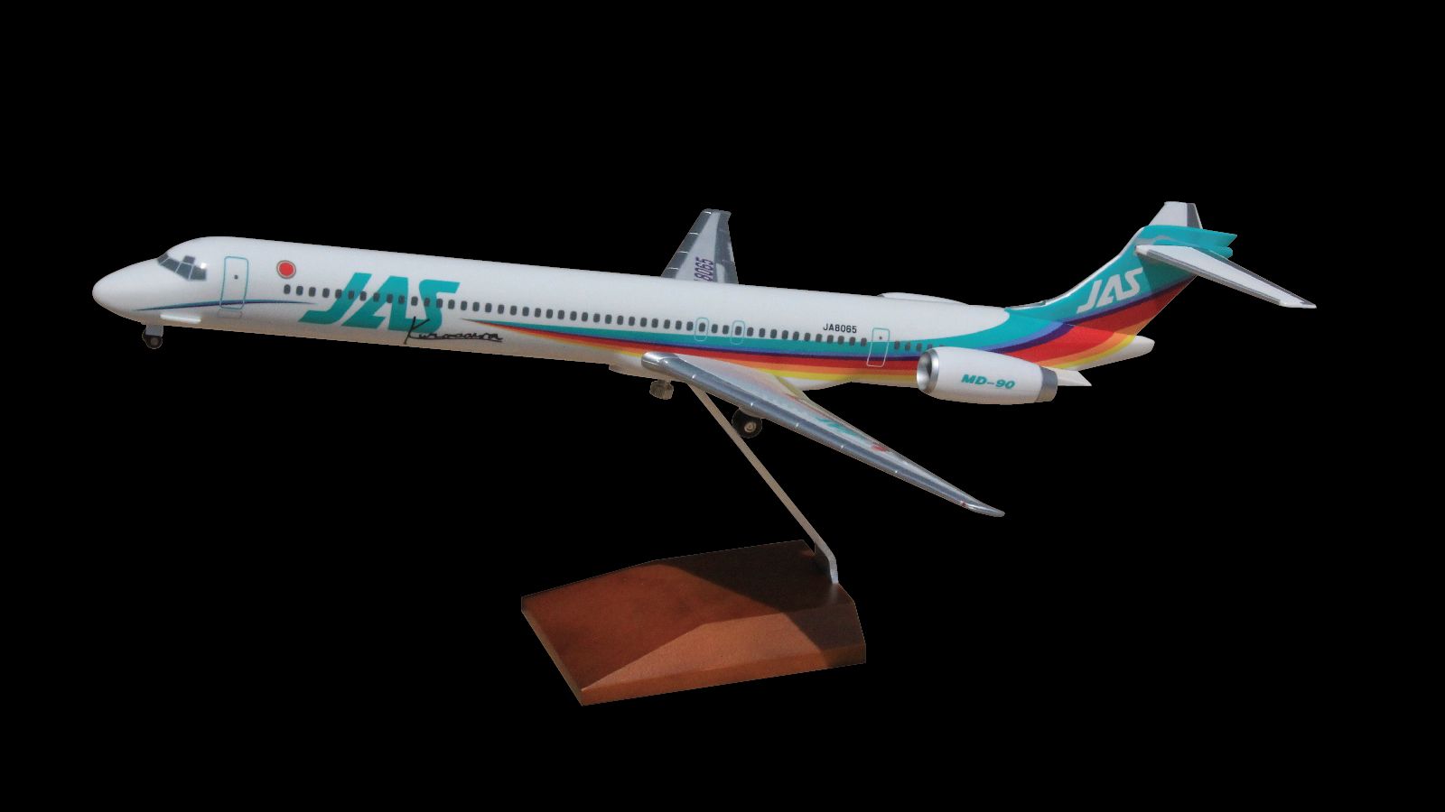 BJQ1157 JALUX企画品 JAS MD-90 JA8065 2号機 1:100 メーカー完売