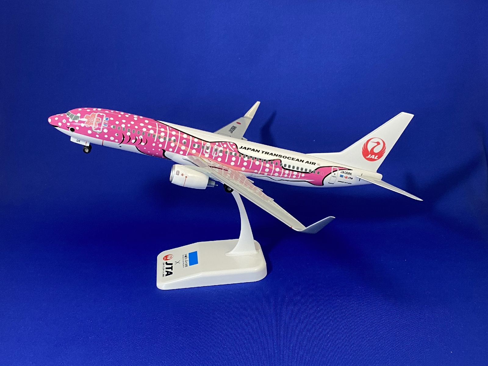 飛行機模型 1/200 航空機 B737-400 JTA JAL - アンティーク/コレクション