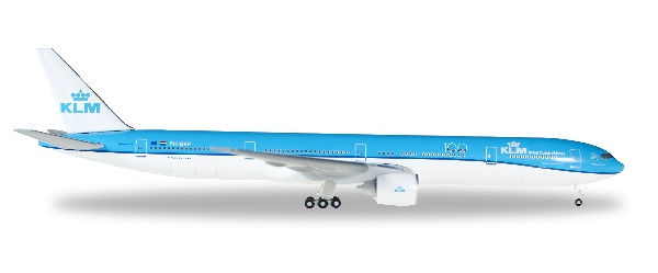 529297-001 Herpa KLM B777-300ER 100Years PH-BVP 1:500 – 航空機 