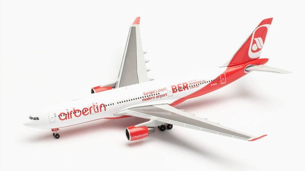 531290-001 Herpa CLUB MODEL Air Berlin A330-200 D-ALPJ 1:500 お 