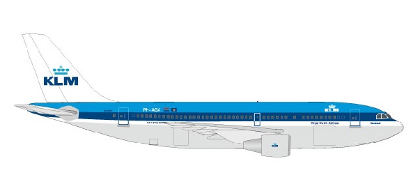 531573 Herpa KLM / ＫＬＭオランダ航空 A310-200 PH-AGA Rembrandt 1:500 お取り寄せ