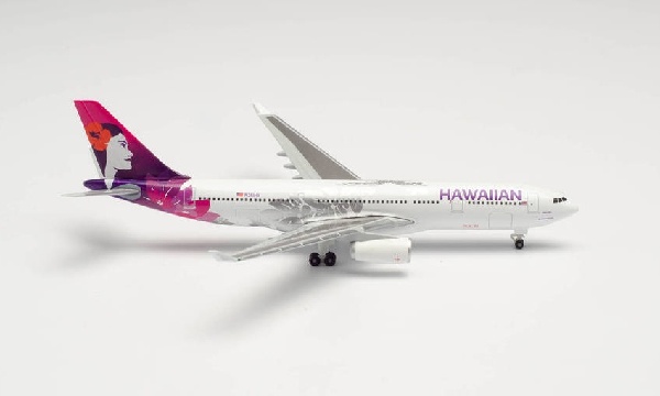 535557 Herpa HAWAIIAN / ハワイアン航空 A330-200 N361HA Hoku Mau 1:500 お取り寄せ