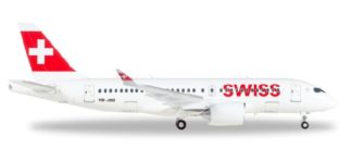 558471-001 Herpa SWISS / スイス航空 A220-100 HB-JBB 1:200 完売しました。