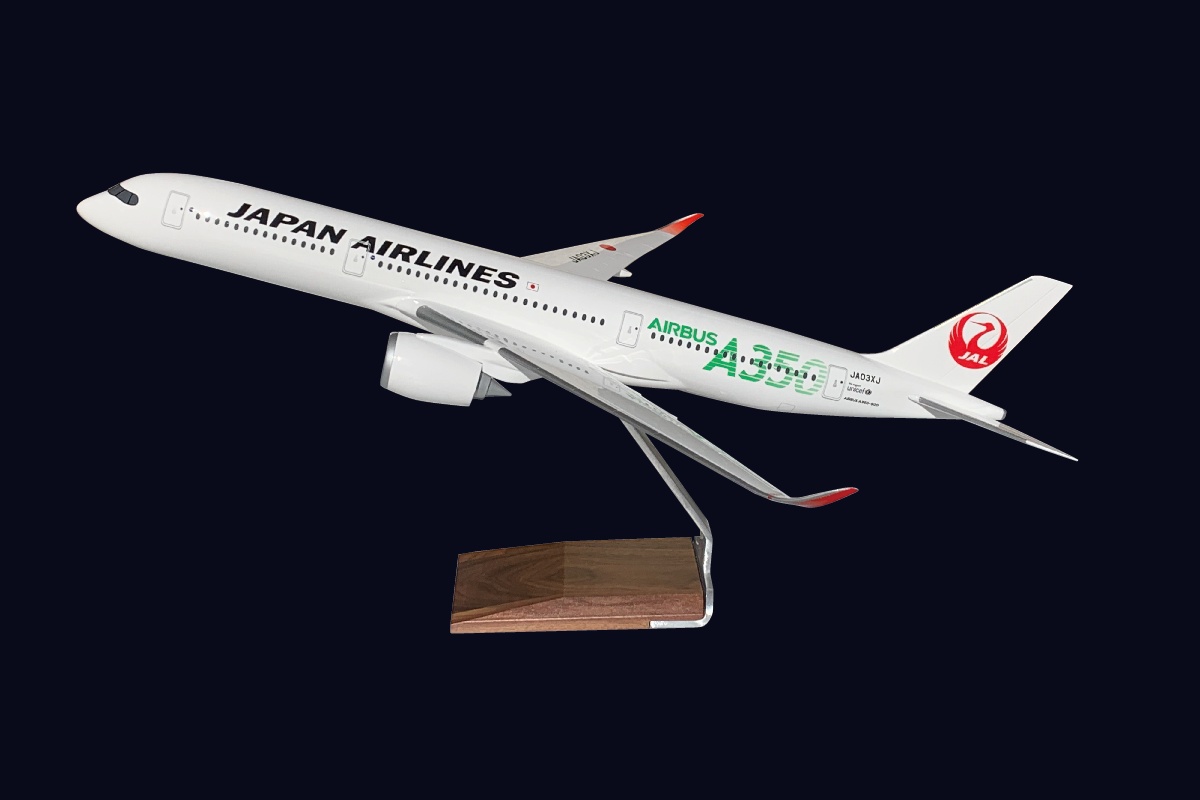 プレゼント サプライズ 1/100 pacmin 日本航空 エアバスA350-900