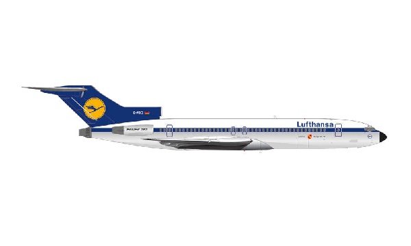 571326 Herpa Lufthansa / ルフトハンザドイツ航空 B727-200 D-ABCI Karlsruhe 1:200 完売しました。