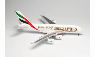 572040 Herpa Emirates / エミレーツ航空 A380 UAE 50th Ann A6-EEX 1:200 完売しました。
