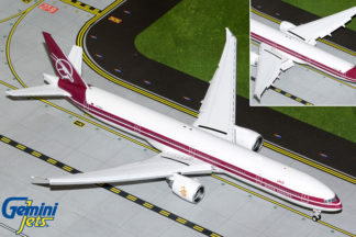 G2QTR1145F GEMINI 200 Qatar Airways B777-300ER A7-BAC 25th Anniversary retro livery, flaps down 1:200 お取り寄せ