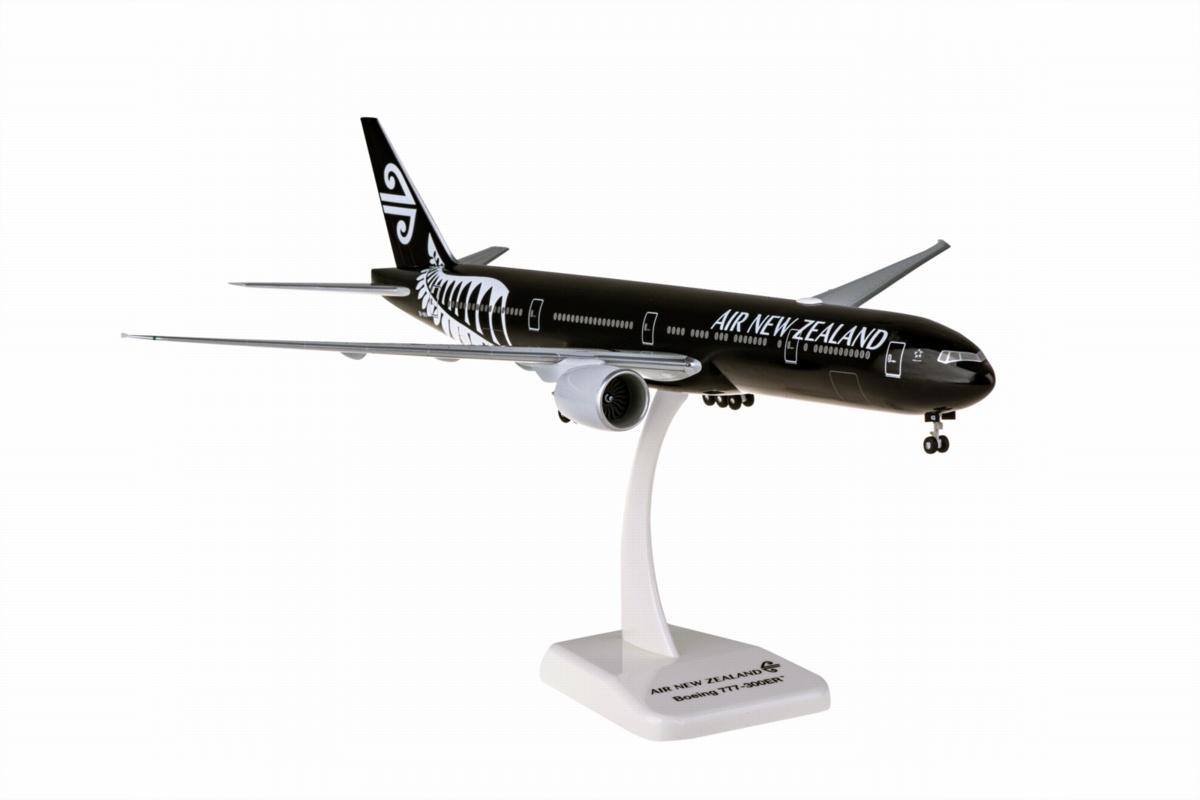 11915GR Hogan Air New Zealand / ニュージーランド航空 B777-300ER ZK-OKQ All Blacks New  Livery 1:200