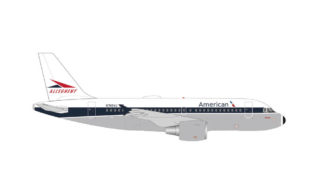 536608 Herpa American Airlines / アメリカン航空 A319 Allegheny Heritage livery N745VJ 1:500