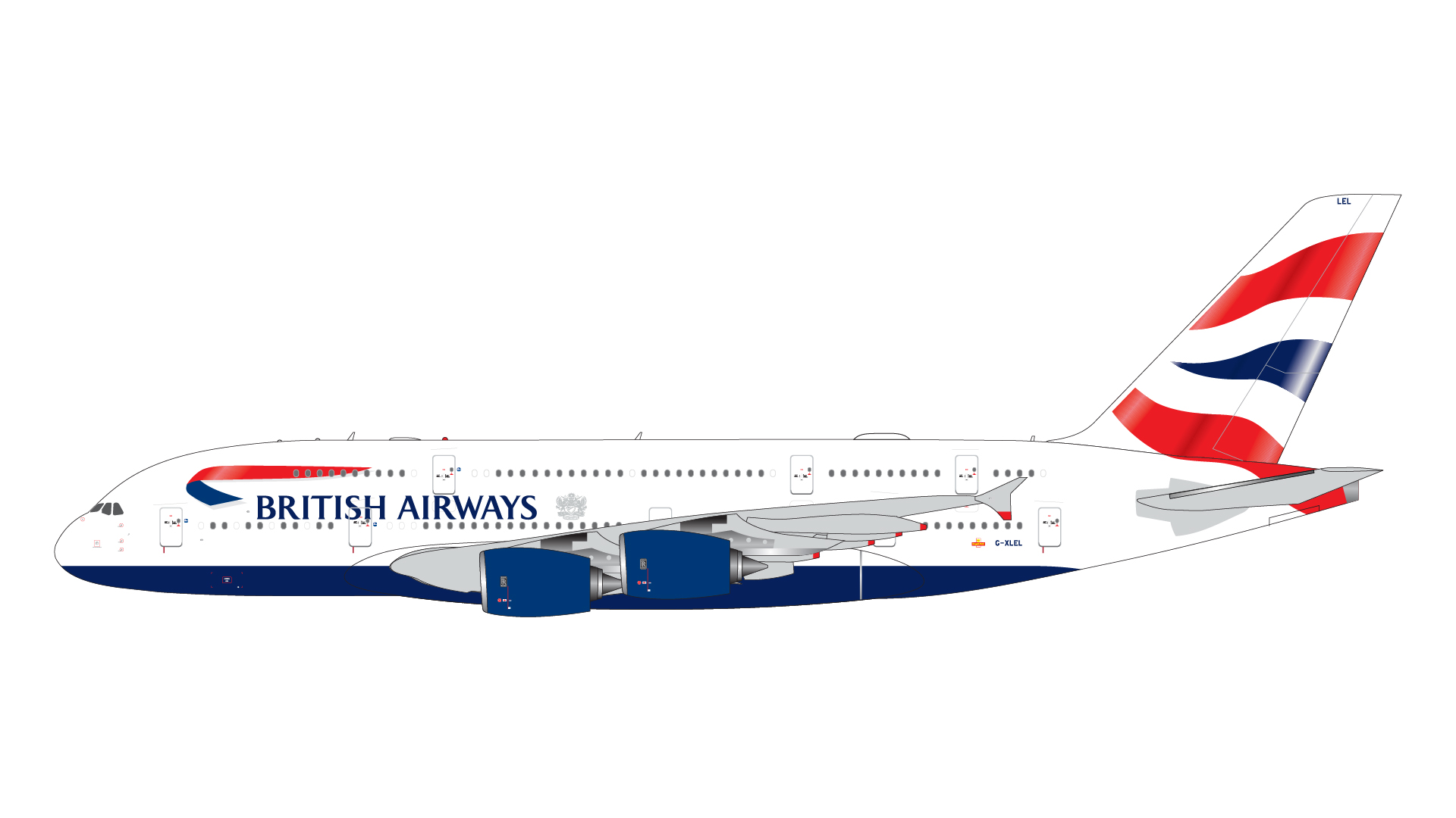 GJBAW2110 GEMINI JETS British Airways / 英国航空 ブリティッシュ 