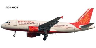 NG49008 NG MODELS Air India A319-100 VT-SCG 1:400 お取り寄せ