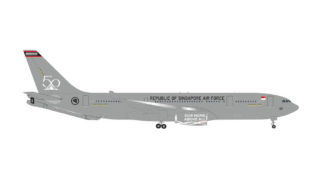 536745 Herpa Republic of Singapore Air Force / シンガポール空軍 A330 MRTT 761 112 Squadron, Changi Air Base “RSAF 50 years” 1:500 お取り寄せ