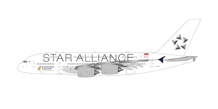 Phoenix 1/400 A380 シンガポール航空