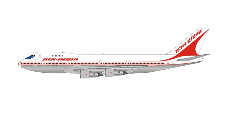 11793 Phoenix エア インディア Air India Polish B747-200 VT-EGA 1:400