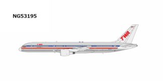 NG53195 NG MODELS TWA hybrid American Airlines B757-200 N704X 1:400 お取り寄せ