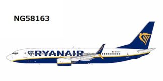 NG58163 NG MODELS Ryanair / ライアンエアー B737-800/w EI-DLY 1:400 完売しました。