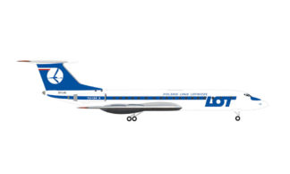 537025 Herpa LOT Polish Airlines / LOTポーランド航空 TU-134A SP-LHG 1:500 お取り寄せ