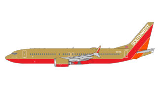 GJSWA2186 GEMINI JETS Southwest Airlines / サウスウエスト航空 Herbert D. Kelleher gold retro B737 MAX8 N871HK 1:400