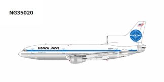 NG35020 NG MODELS Pan American Airways / パンアメリカン航空 named "Clipper Northern Eagle"; white nosecone L-1011-500 N507PA 1:400 完売しました。