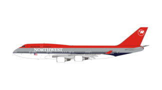 04534 Phoenix Northwest Airlines / ノースウエスト航空 B747-400 N667US 1:400 お取り寄せ