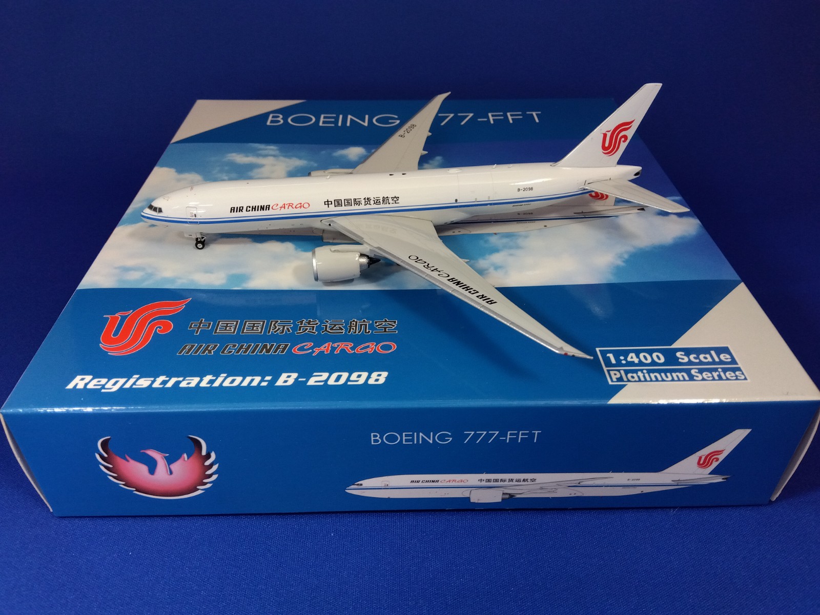 11707 Phoenix AIR CHINA CARGO 中国国際貨物 B777-200F B-2098 1:400
