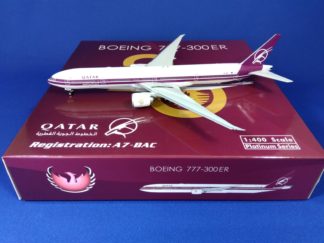 11739 Phoenix Qatar Retro Livery カタール航空 B777-300ER A7-BAC 1:400 お取り寄せ