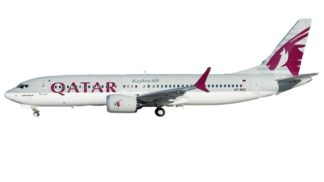 11814 Phoenix Qatar Airways / カタール航空 B737-8max A7-BSC 1:400 お取り寄せ