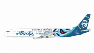 G2ASA1219 GEMINI 200 Alaska Airlines / アラスカ航空 B737 MAX 9 N915AK "Seattle Kraken" livery 1:200
