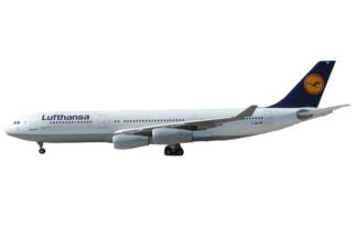 04552 Phoenix Lufthansa / ルフトハンザドイツ航空 A340-200 D-AIBE 1:400