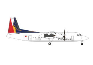 572811 Herpa Philippine Airlines / フィリピン航空 Fokker 50 PH-PRG 1:200 予約