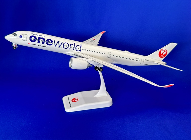 BJQ2048 JALUX企画品 (EVER RISE) JAL 日本航空 ONE WORLD A350-900 JA15XJ 組立品  スナップインモデル 1:200 完売しました。 – 航空機モデル専門店 クロスウイング