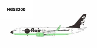 NG58200 NG MODELS Flair Airlines / フレア航空 named "J. N. (Jim) Rogers" B737-800/w C-FFLJ 1:400 予約