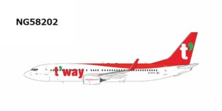 NG58202 NG MODELS T’way Air / ティーウェイ航空 B737-800/w HL8379 1:400 予約