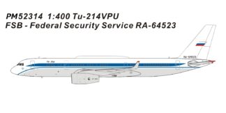 PM52314 Panda Models FSB - Federal Security Service / ロシア連邦保安庁 Tu-214VPU RA-64523 1:400
