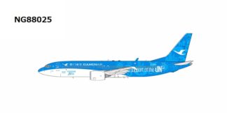 NG88025 NG MODELS Xiamen Airlines / 厦門航空/アモイ航空 United Dreams cs B737 MAX8 B-20CP 1:400 お取り寄せ